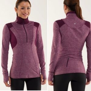 Lululemon Run Your Heart Out Pullover Jacket